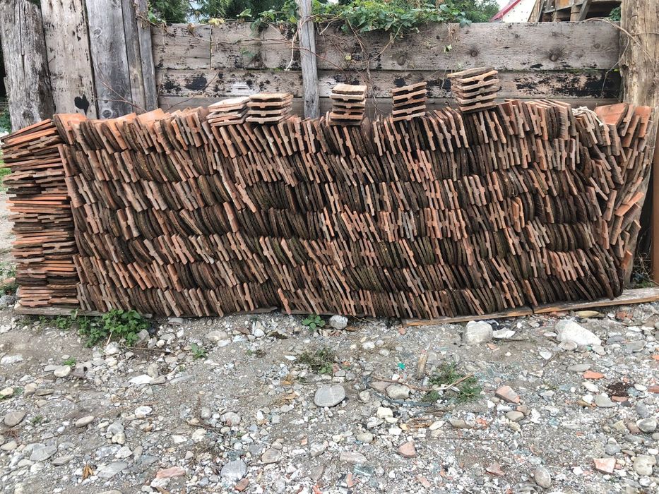 Țigle solzi de pește semirotundă