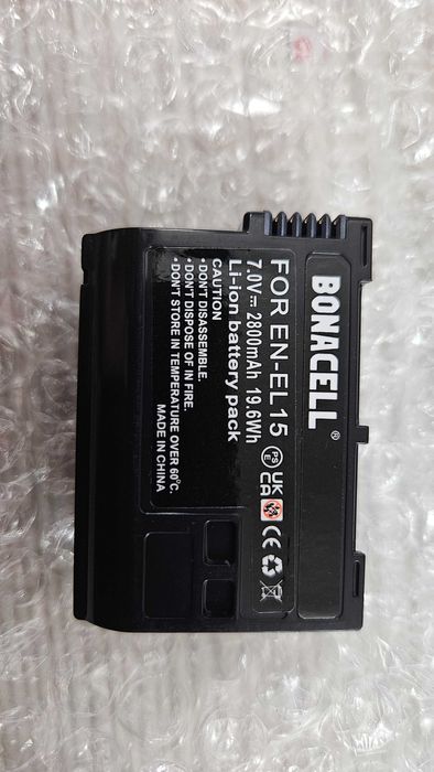 Acumulator EN-EL15 pt Nikon D600 D780 d700 D7100 Z6 Z7 Z6II d750 610 a