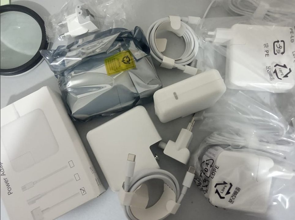 для макбука для Magsafe и на Type-c Зарядка, блок питания шнур