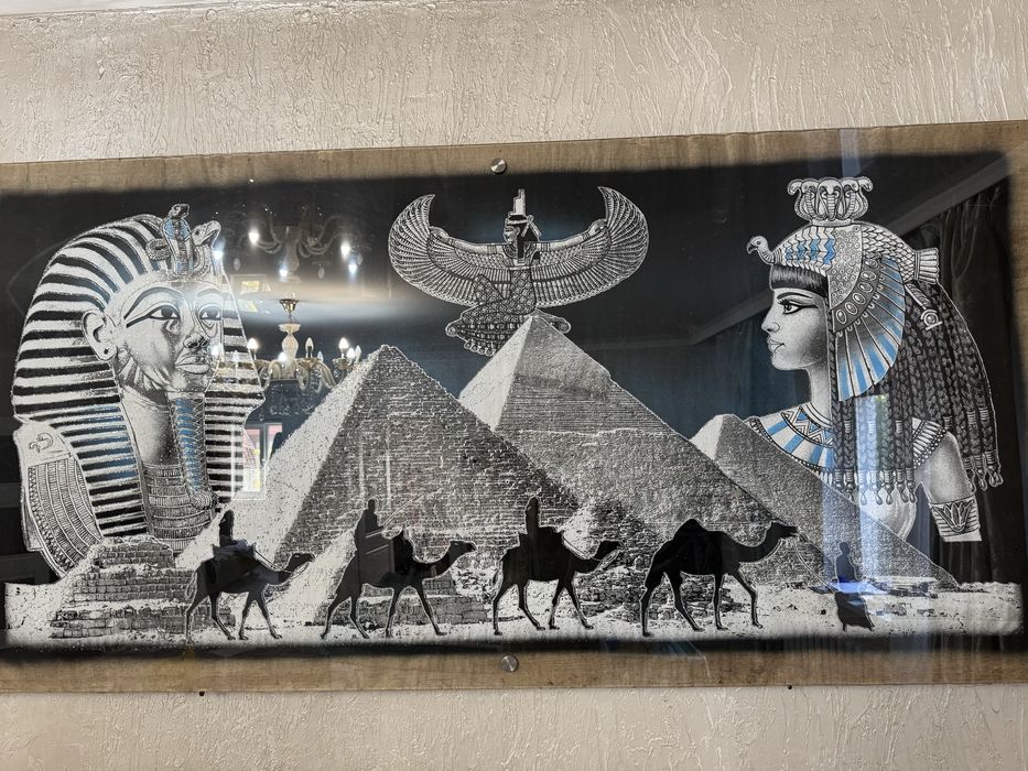 Картина на папирусе 195/90см