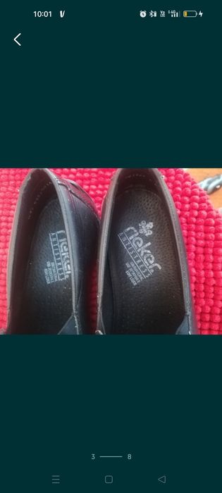 Mocasini Rieker nr 44 piele bărbați