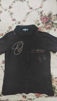 Tricou Guess original maro