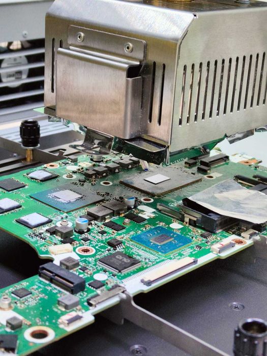 Ремонт видеокарт, пересадка BGA чипов на ТермоПро ИК-650-Мини