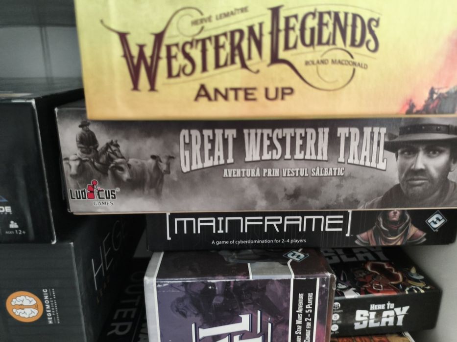 Great western trail in romana joc de societate boardgame