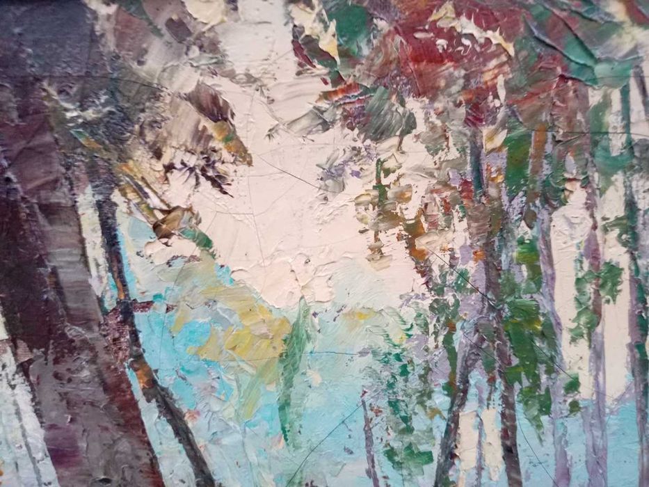 Tablou vechi - Luminis - semnat Andreescu