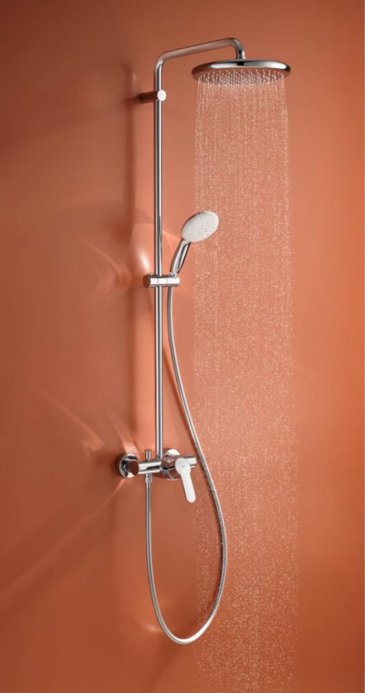 Душ система Grohe обли или квадратни форми с безплатна доставка