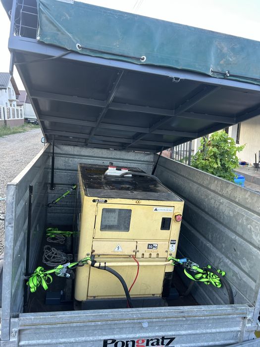 REMORCA 1000 kg / GENERATOR 18kw /Variante