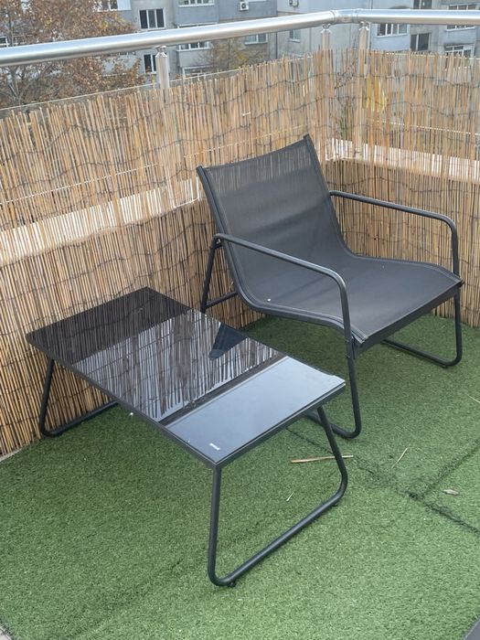 Градински комплект – 2 стола, пейка и маса (100 лв.)