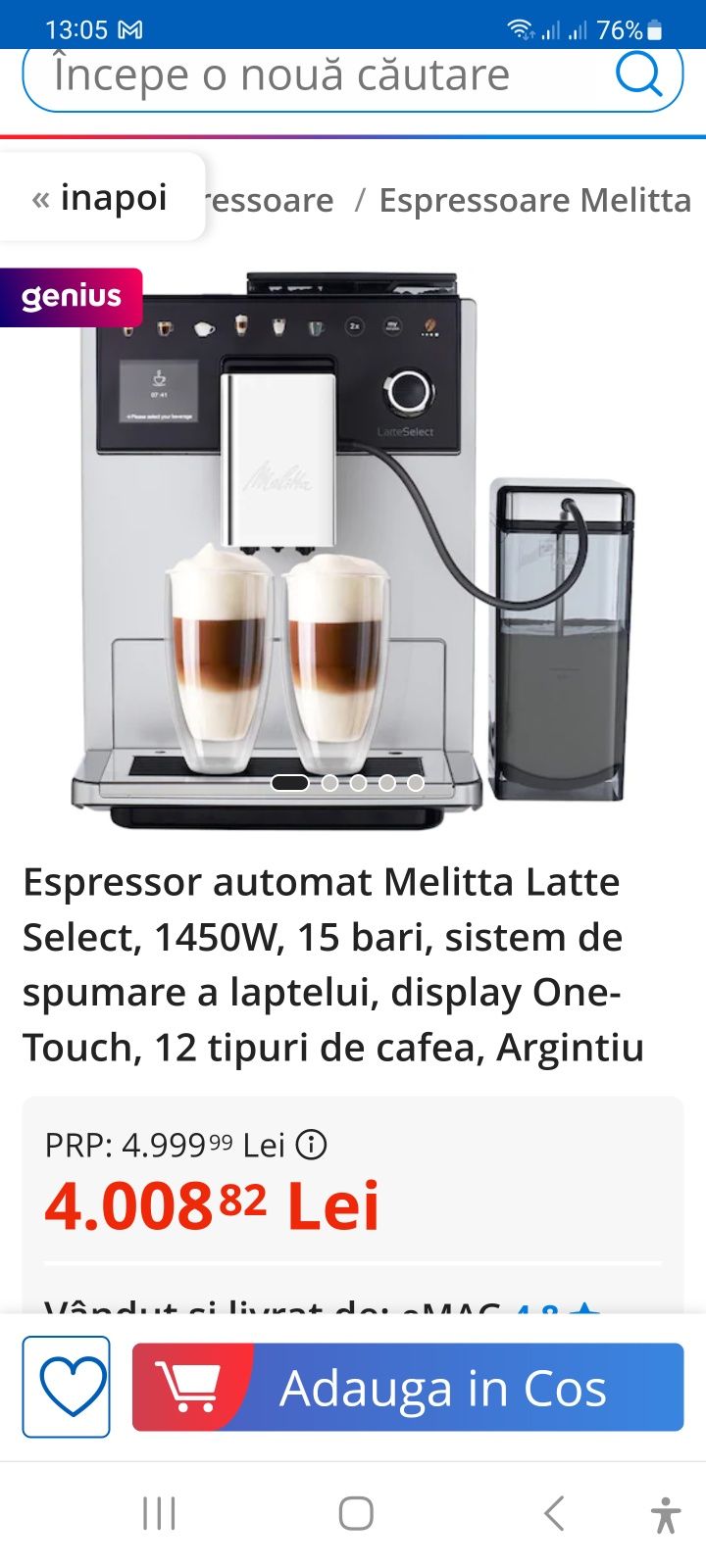 Espressor cafea Melitta