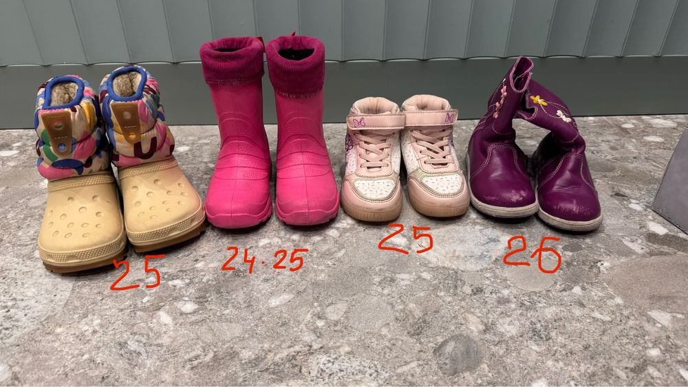 Осенняя обувь девочке 24-26р
