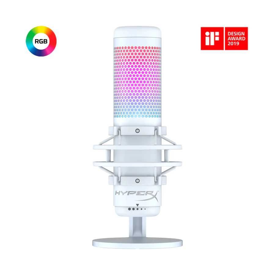 USB-микрофон HyperX QuadCast с RGB-подсветкой gaming microphone