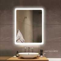 Зеркало с подсветкой. Зеркало в ванную комнату. Умное зеркало.