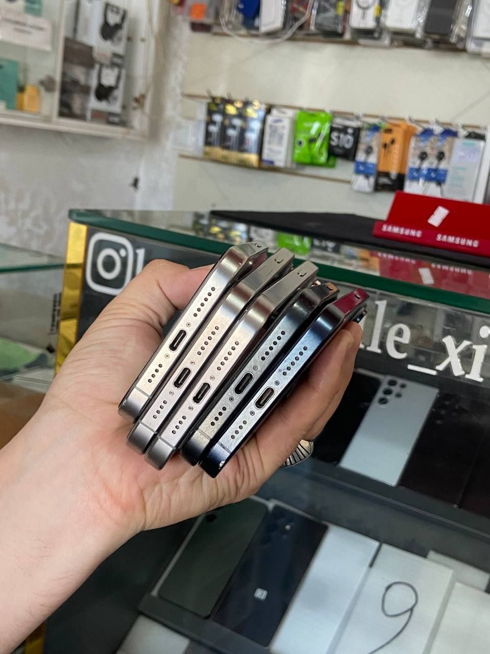iphone 15 pro Max emkost 88% 256gb sim kartali variant