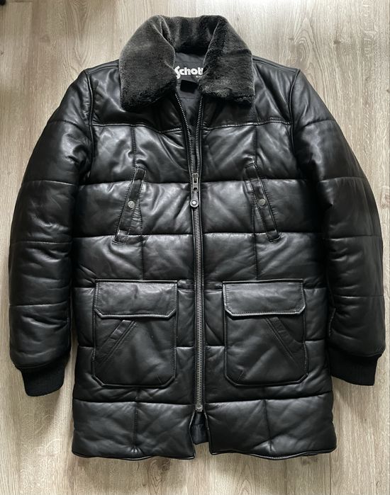 All Saints  Schott Diesel мъжко кожено яке