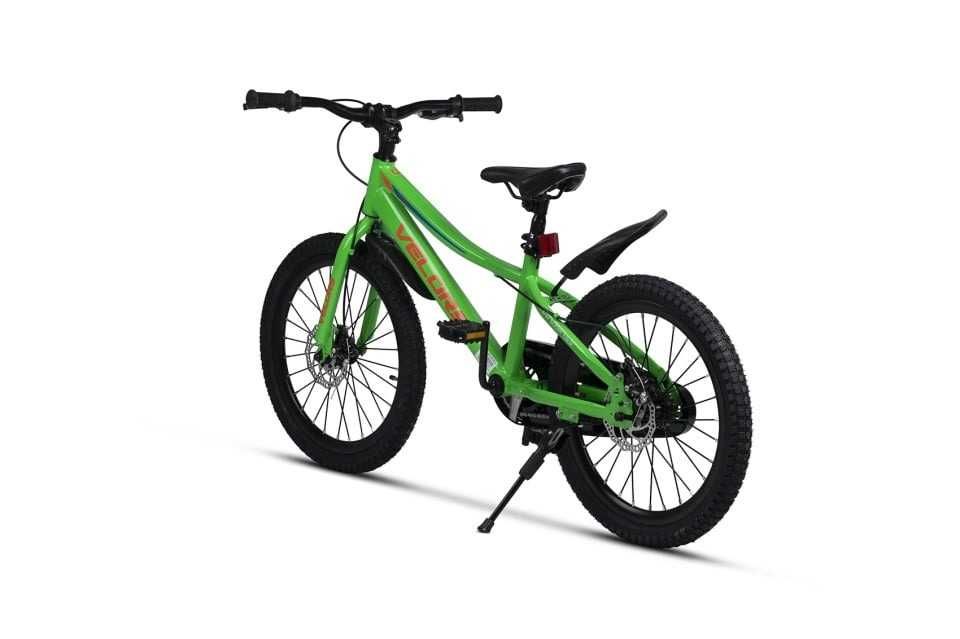 Bicicleta Copii 7-10 ani Velors V20345A 20", Verde/Portocaliu