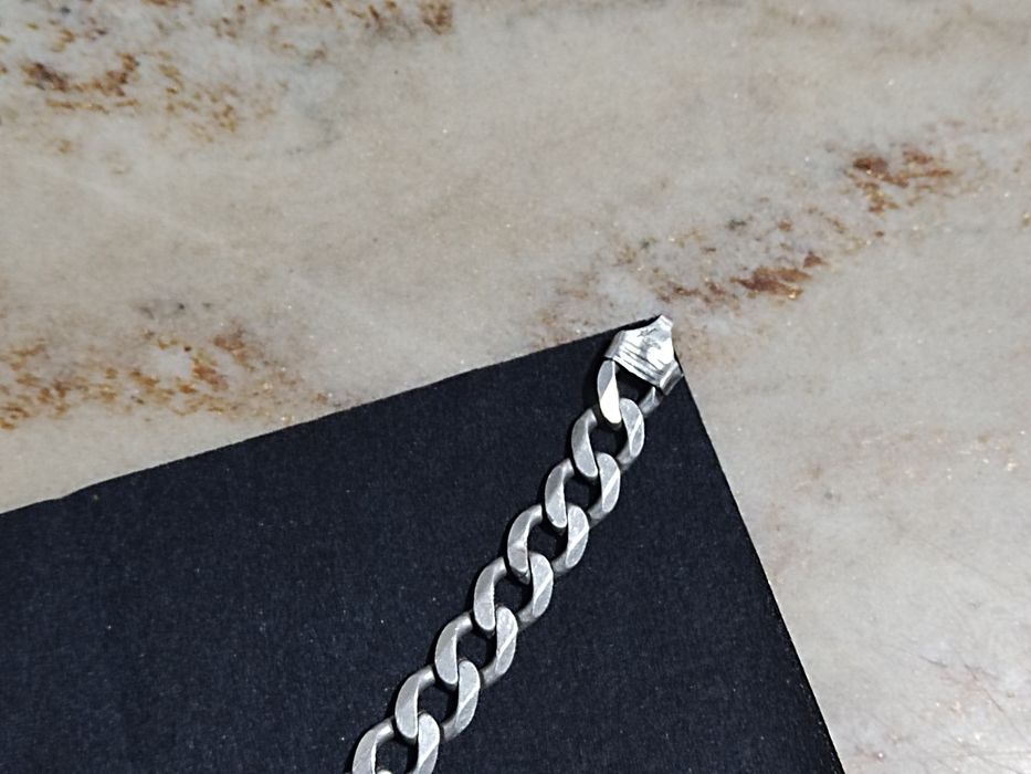 Brățară argint bărbați, marcată 925