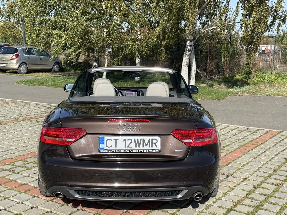 Audi A5•Cabrio•3.0 Tdi 245Cp•E5•Automat•Quattro•Variante•Rate•S Line