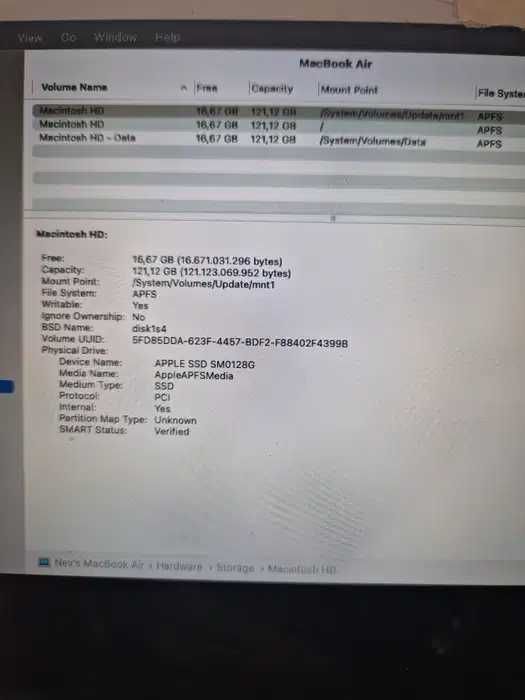 Apple MacBook Air 13" 2017 1.8GHz i5 8GB RAM 128Gb SSD TOP