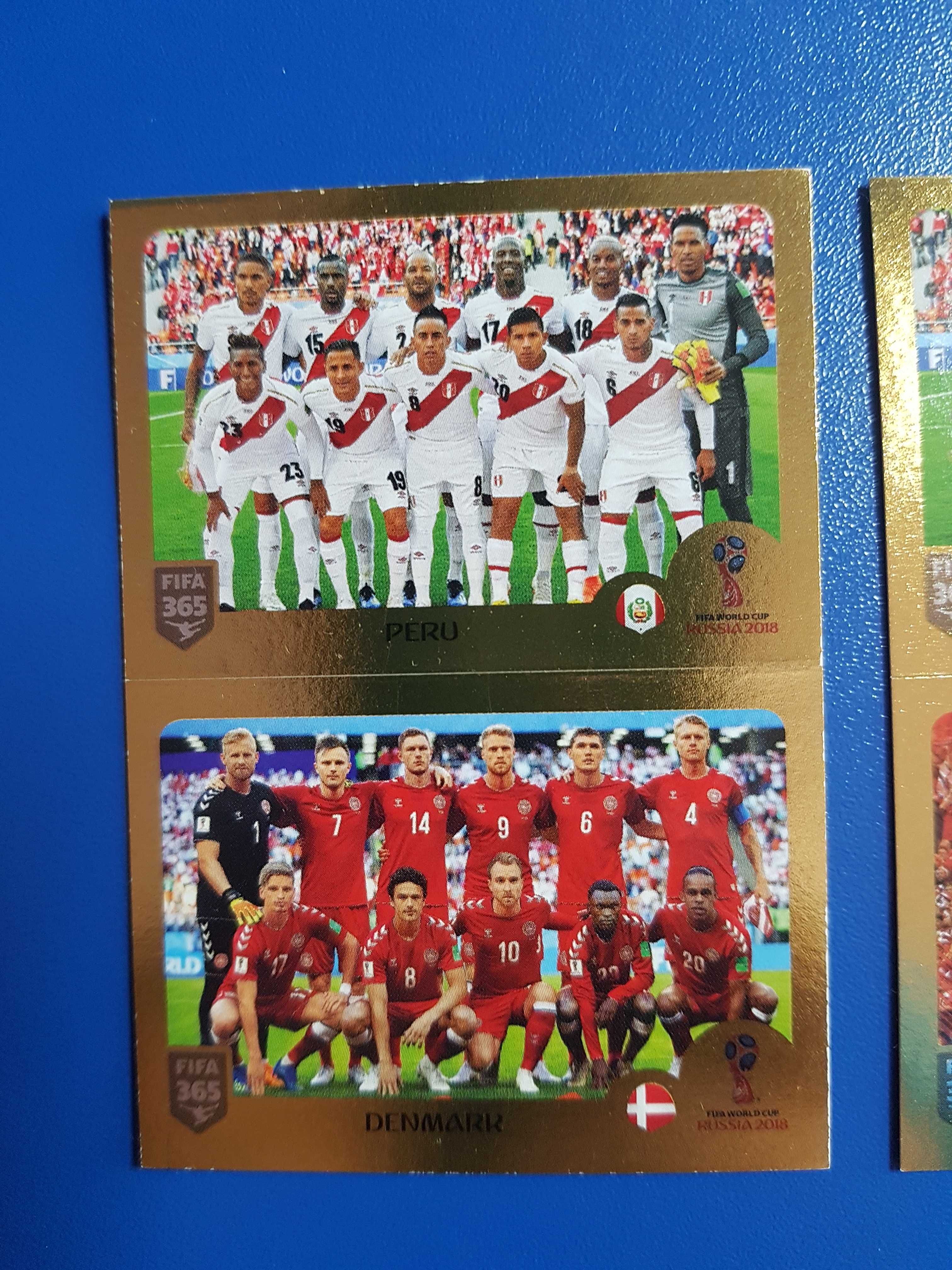 Set Panini FIFA 365 2019: corectie sticker Danemarca (383A/B + 405A/B)