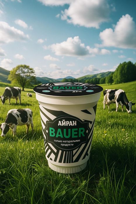 Айран натуральный Bauer