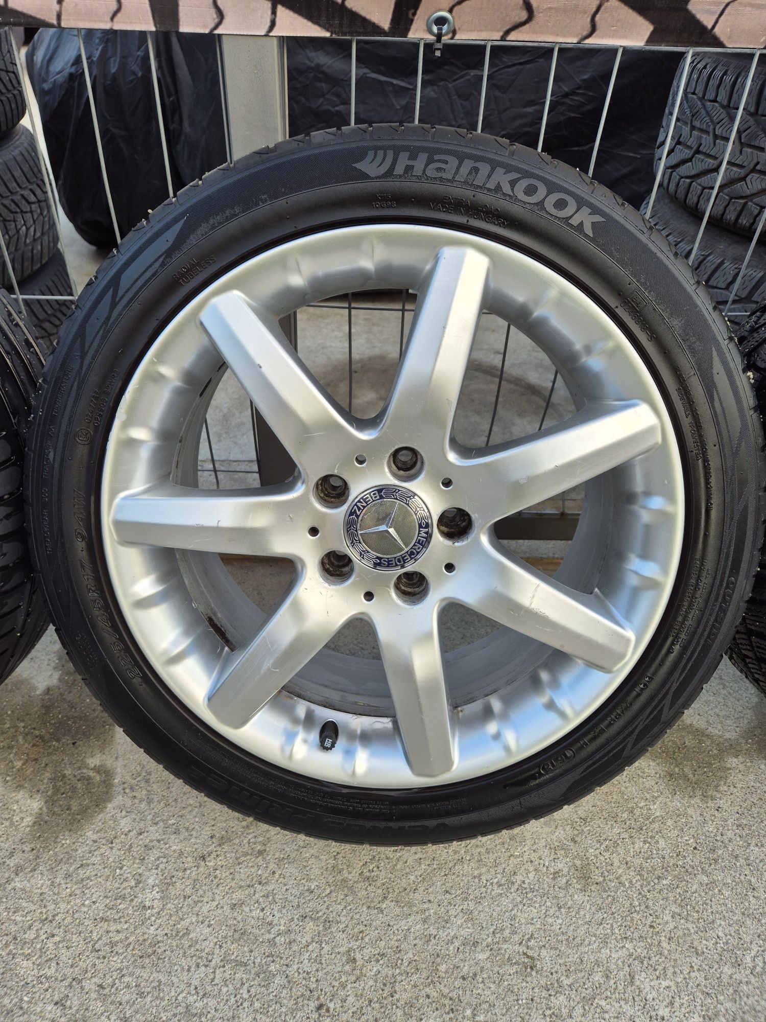 Джанти Mercedes 17 цола , 5х112 , 7j , et37 , 225/45/17