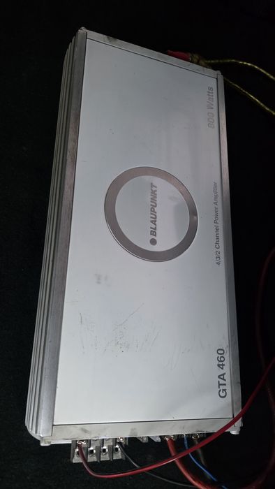 Blaupunkt , бас каса +усилвател комплект