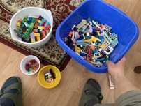 Piese lego mixat de cinci seturi
