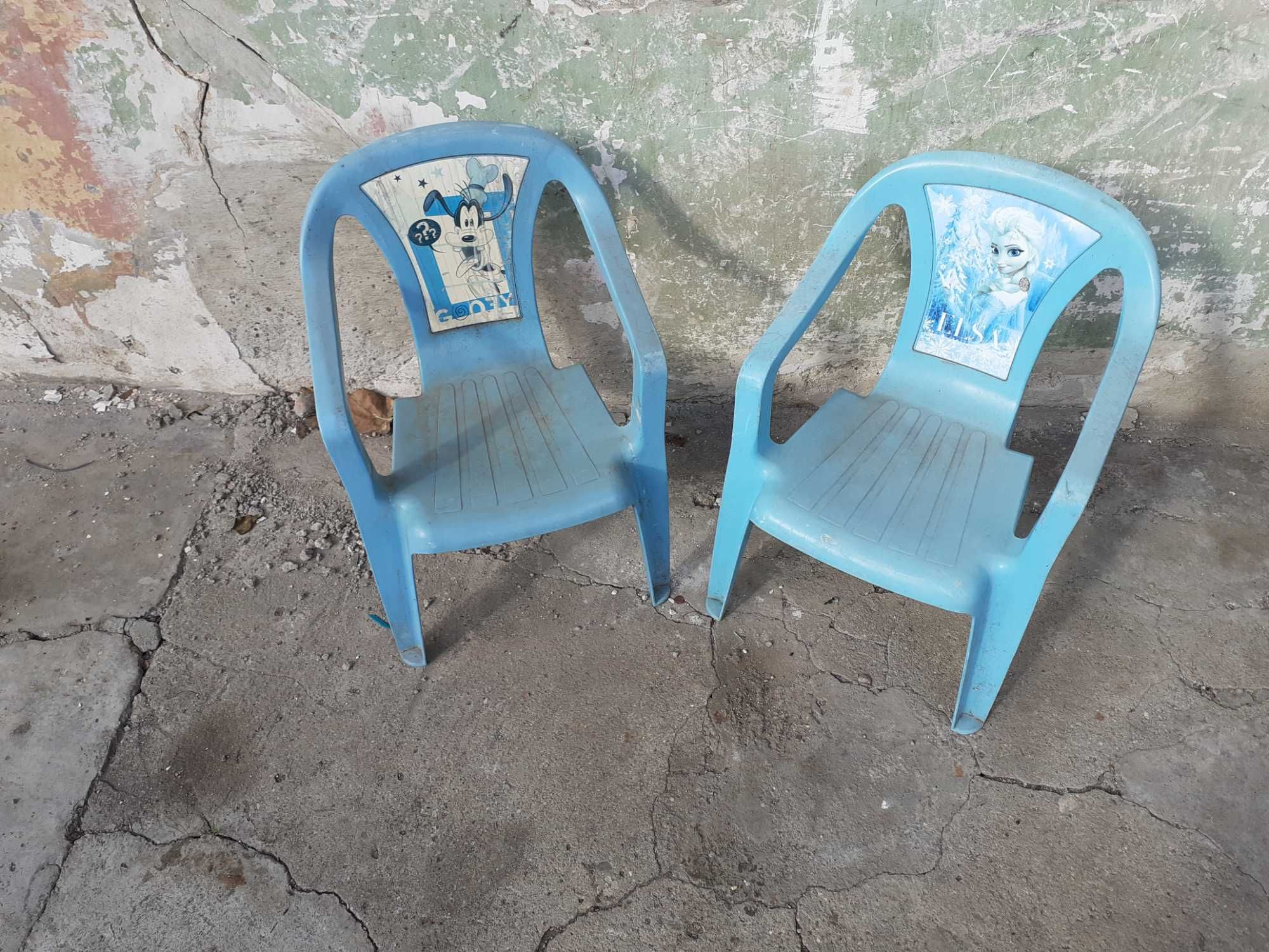 scaune plastic copii