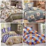 Promotie oferta Set lenjerie pat king size bumbac premium 100% 4 piese