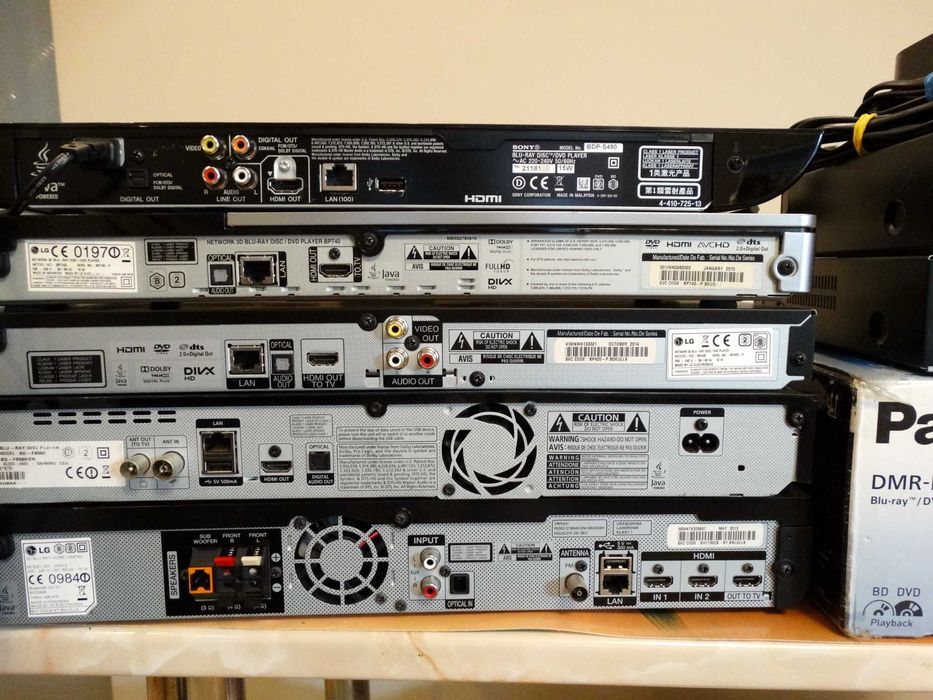 Blu-Ray Recorder Panasonic DMR-BST730 ,Blu-Ray Player Samsung BD-H8900