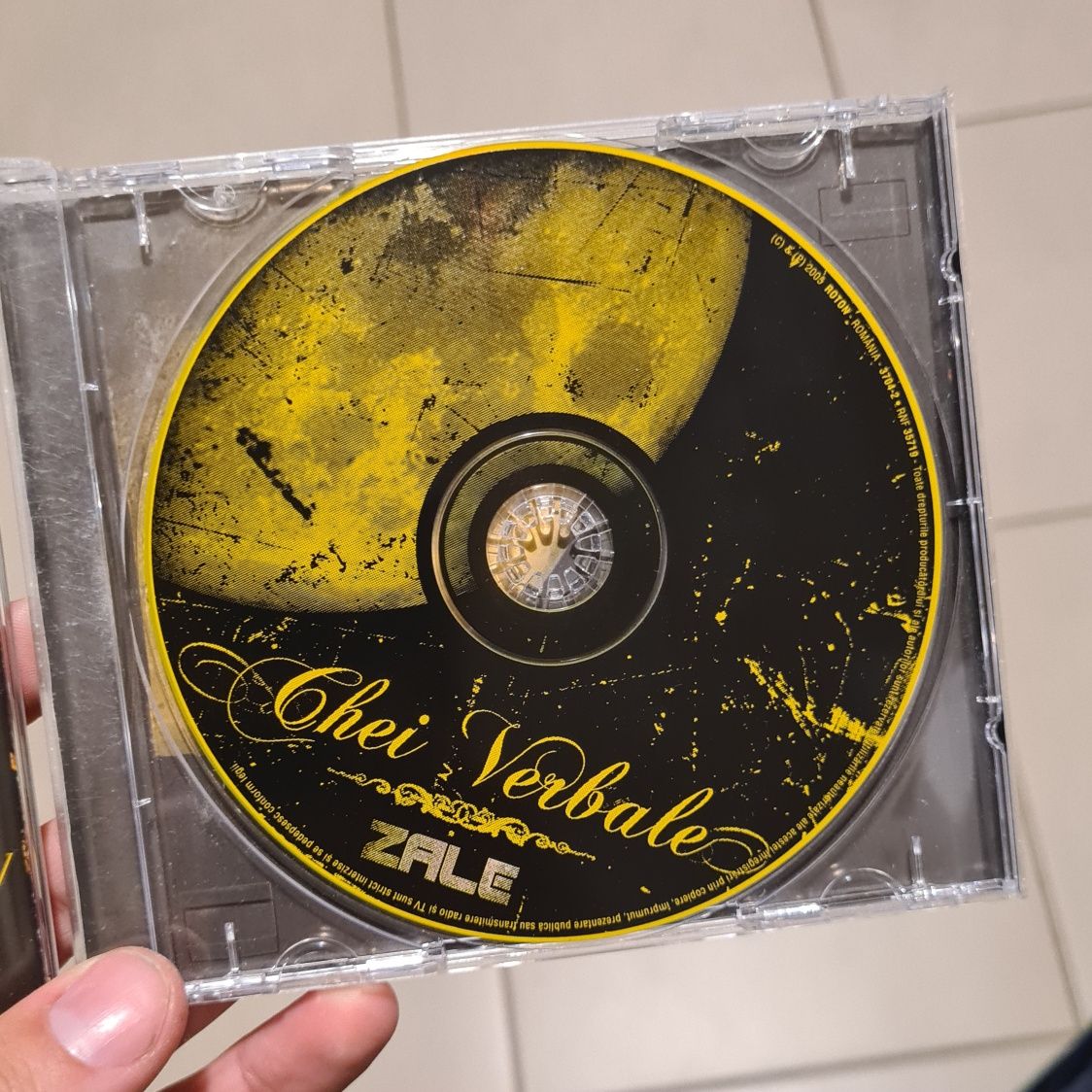 Zale - Chei Verbale CD Audio Muzica Hip Hop Romanesc Puya Cheloo Cedry