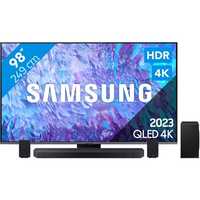 Телевизоры  Samsung 98Q80C 98" QLED Smart 4К 120 Гц ШОК цена