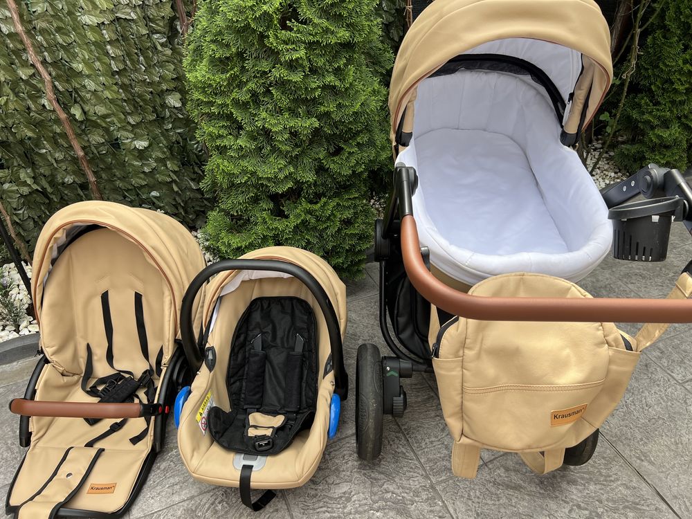 Carucior 3 in 1 KRAUSMAN Lux 1200 lei negociabil