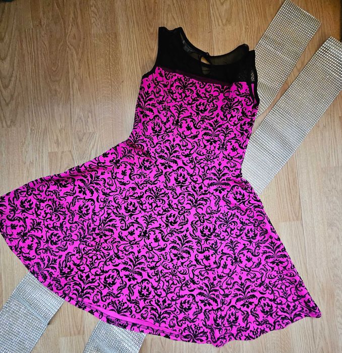 Rochie de vara culoare ciclam vasta 11-12 ani River Island