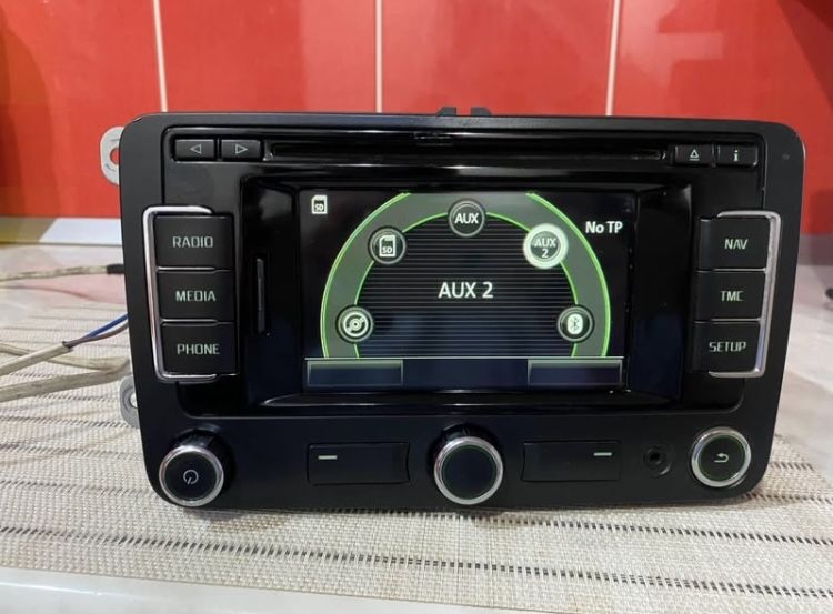 Navigatie Originala Skods Octavia, RNS 315 bluetouth