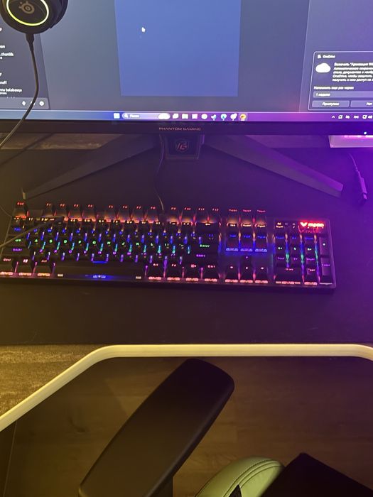 Клавиатура Rapoo v500 проводная (черная)