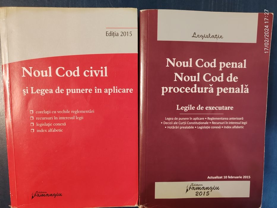 Noul cod civil și Noul cod penal