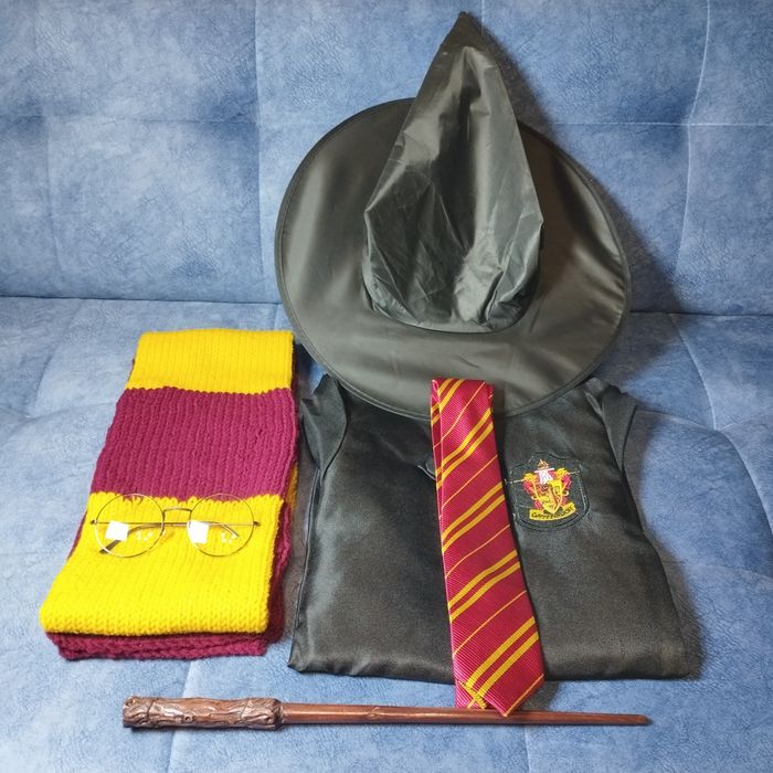 Аренда образа ученика Хогвартс Гарри Поттер мантия плащ Хеллоуин