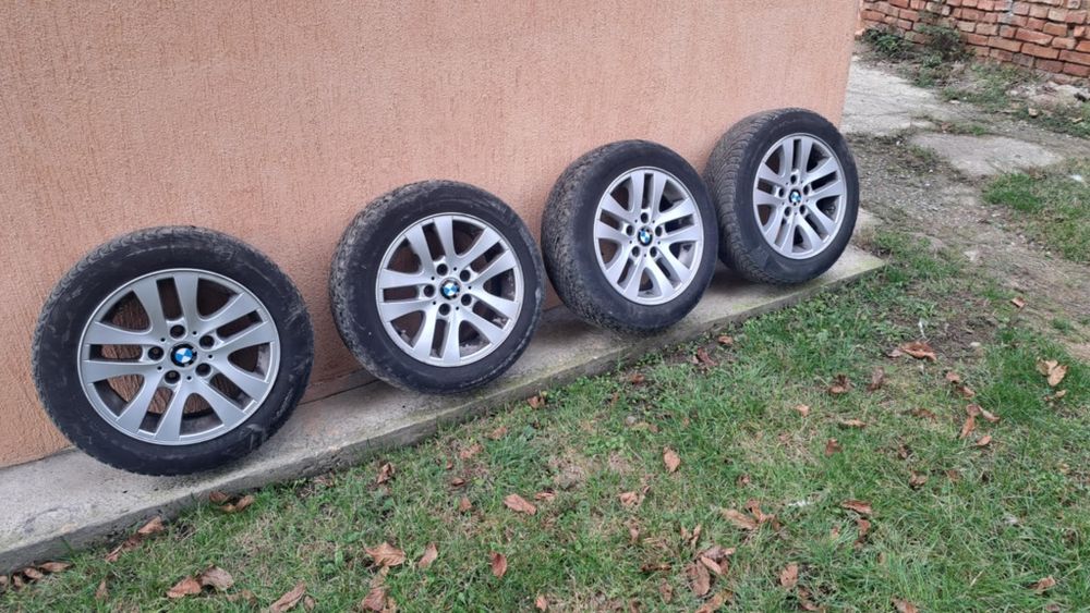 Джанти с гуми  16-ки 5х120 за BMW