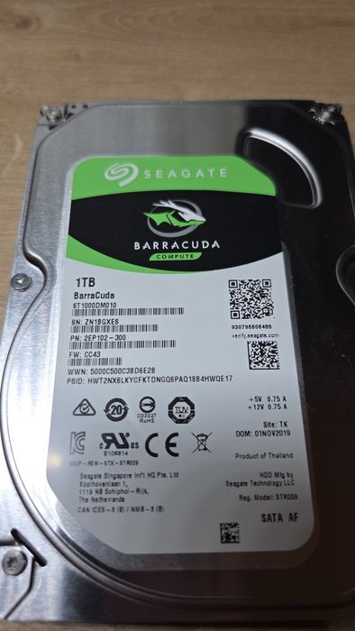 2 buc HDD 3.5 SATA3, 1Tb + 2Tb, uz personal, intretinute