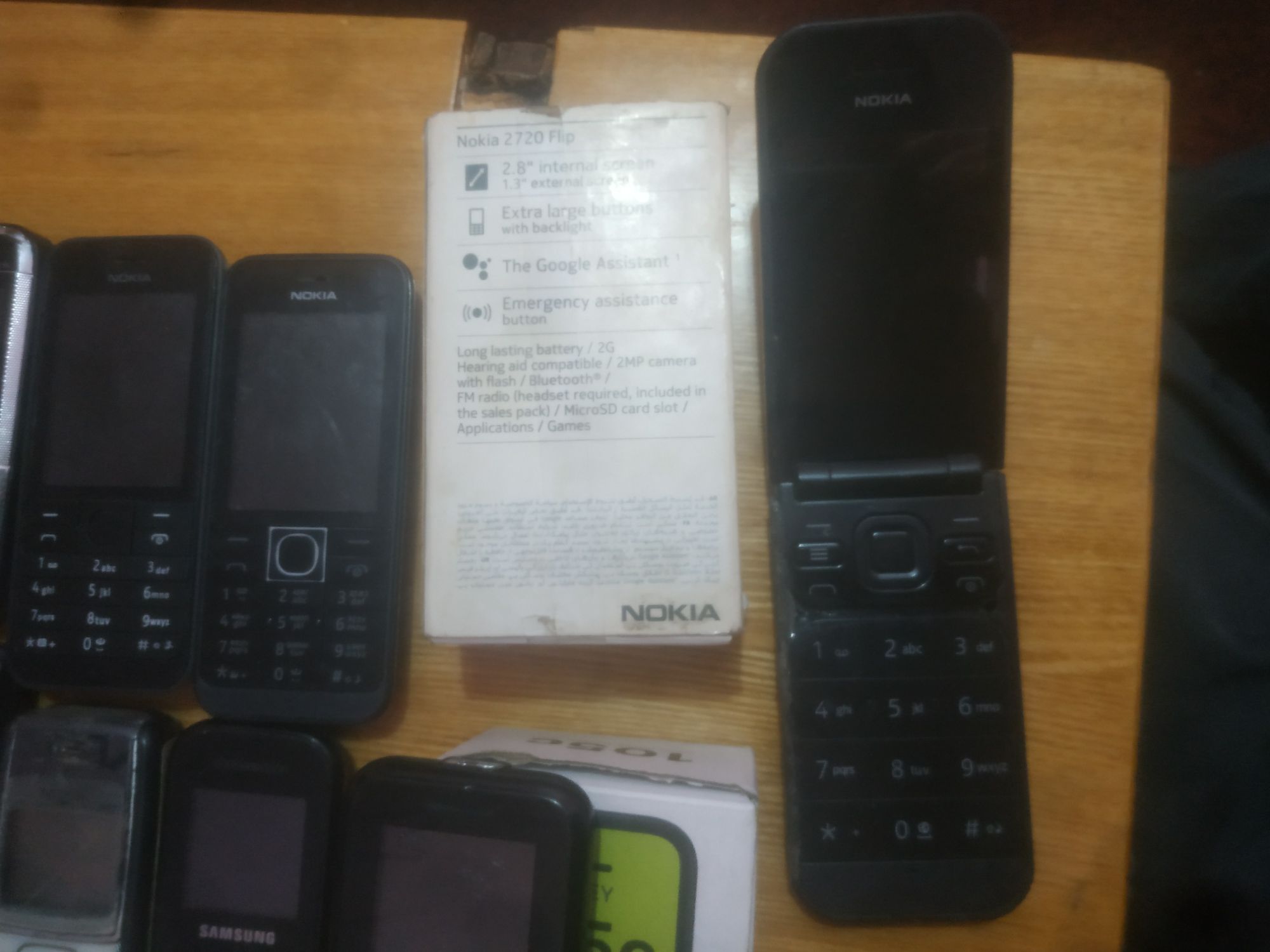 Nokia Samsung telefonlar