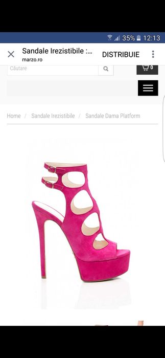 Sandale fuchsia MARZO SHOES