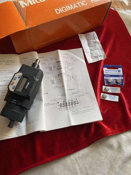 Micrometru de super mare precizie, impecabil Mitutoyo Digimatic Head