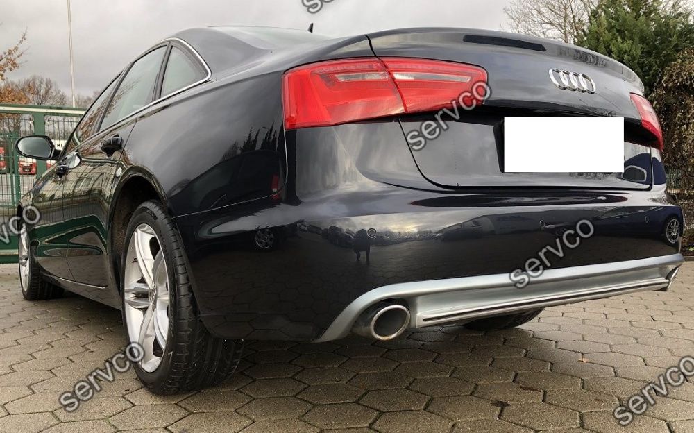 Difuzor bara spate Audi A6 C7 4G S6 Avant 2012-2014 Sline S line v5