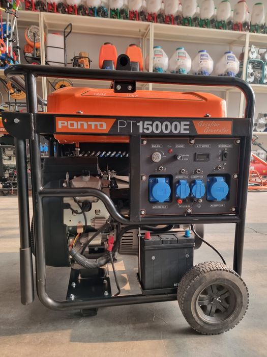 Generator Ponto PT15000 Benzin Generator 12kvt kuchli propessional