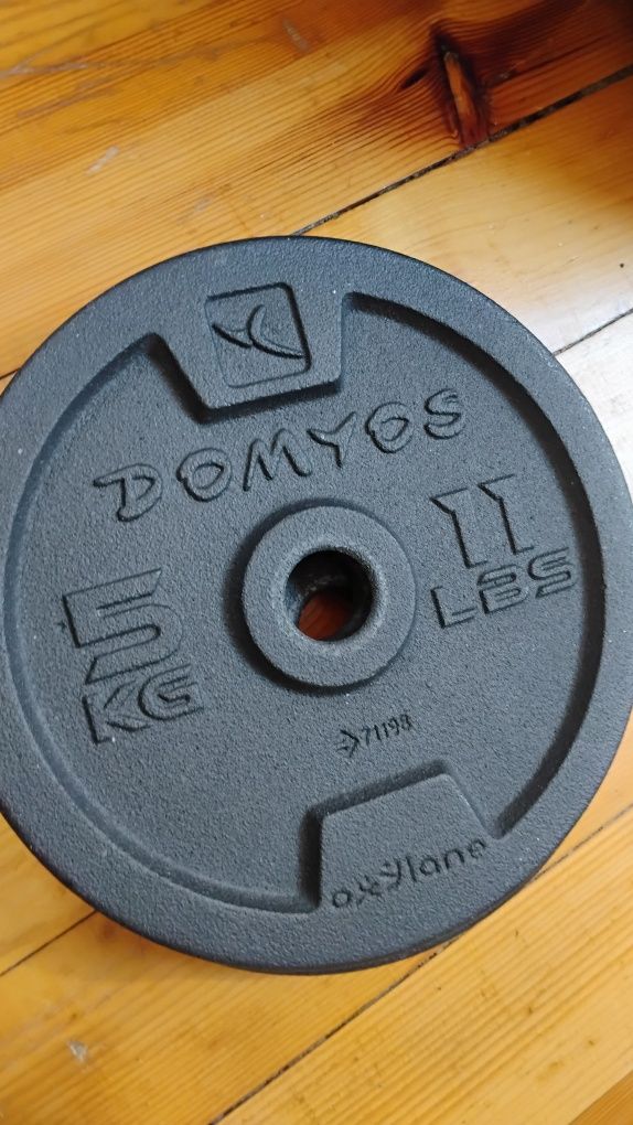 Комплект гирички 2х0.5 кг., 2х1 кг., 2х2 кг., 2х3 кг.