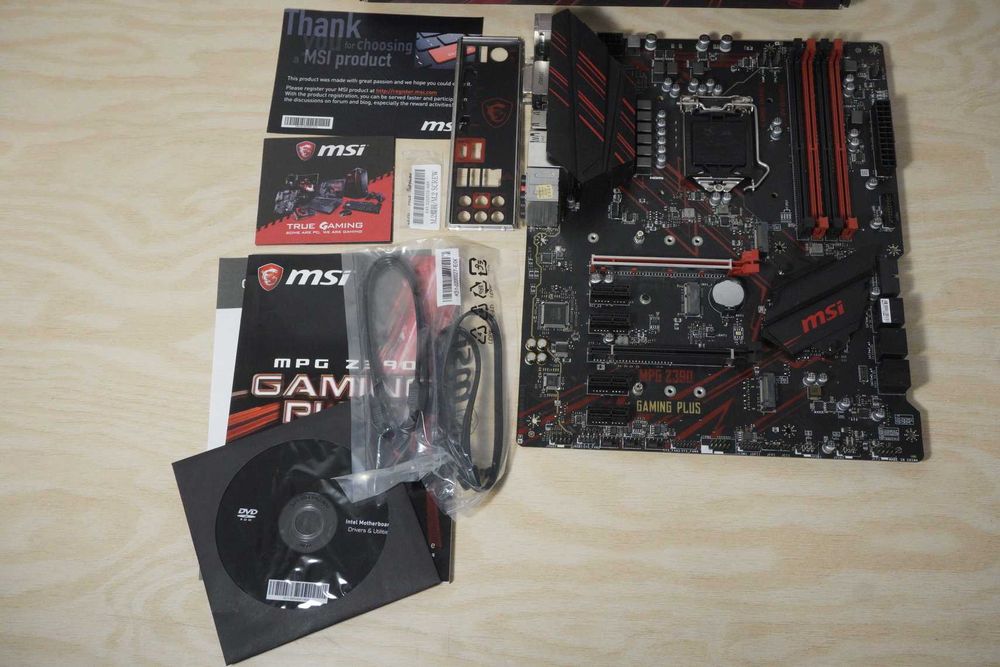 Дънна платка дъно MSI Z390 Gaming PLUS - LGA 1151 за 8/9th gen intel