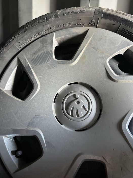 Roti complete Skoda 185 60 15