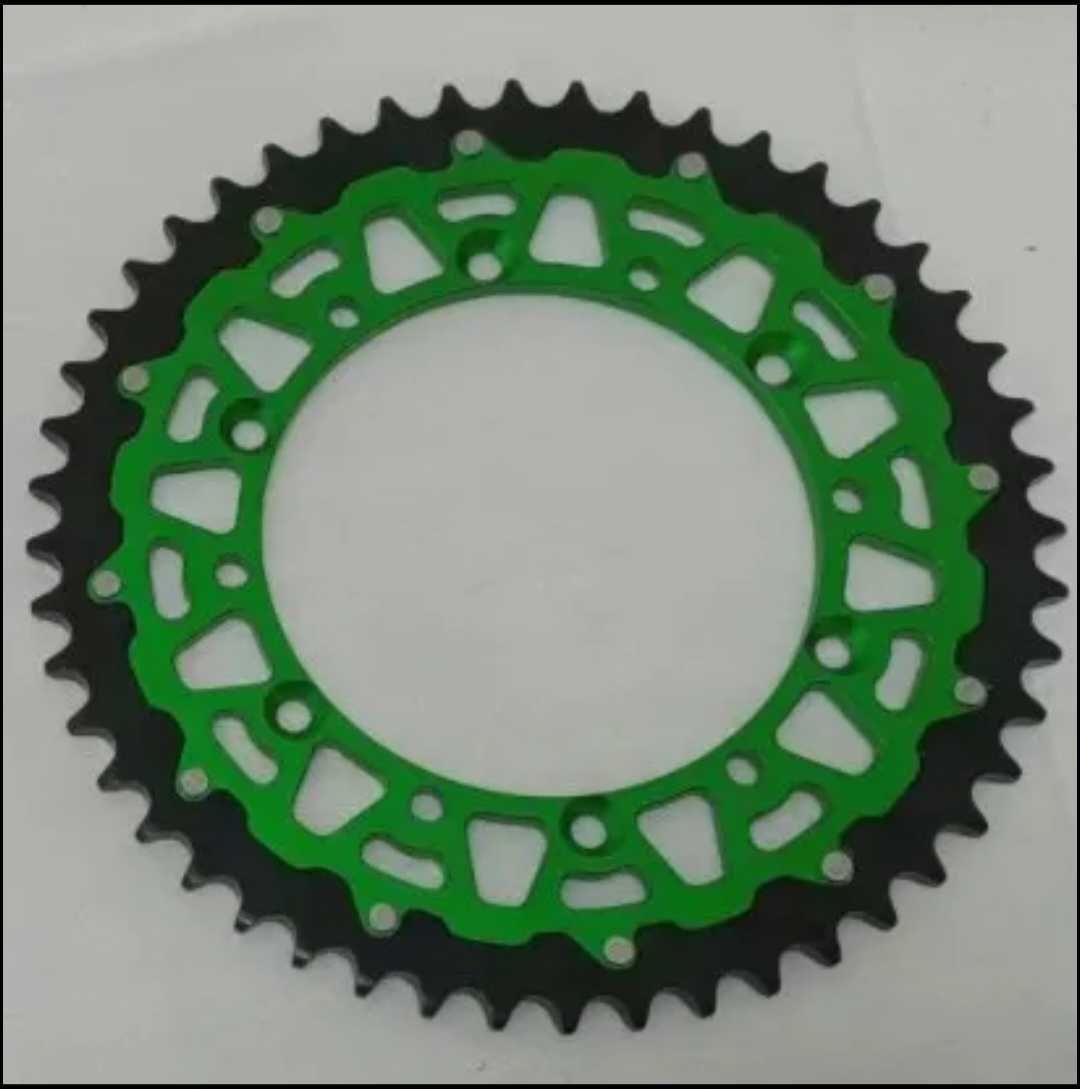 Двукомпонентен пиньон зъбак зъбчатка 50T 51T за Kawasaki kx125-450