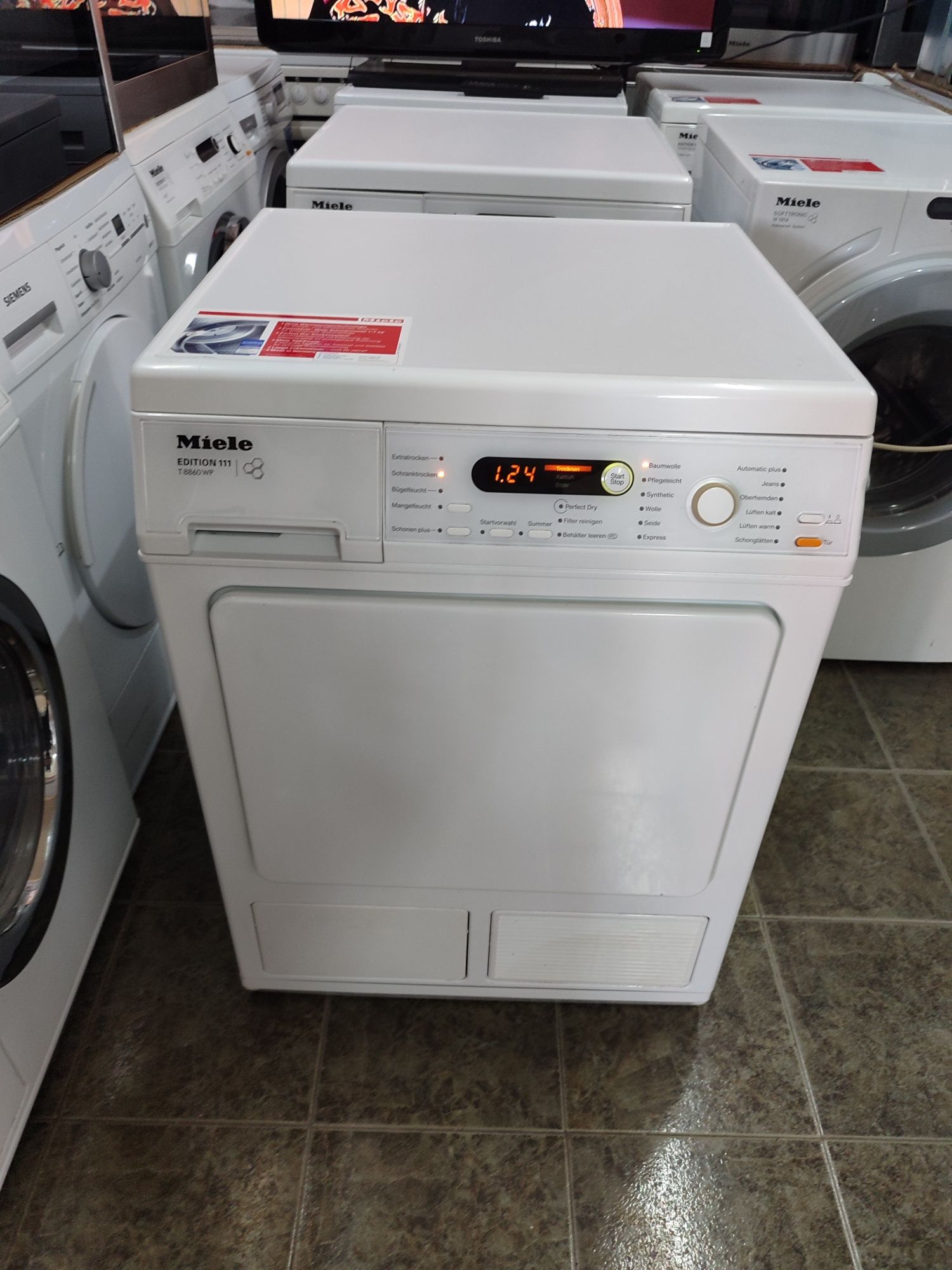 Сушилня Miele T8827WP  - 8кг. Термопомпа Клас А+